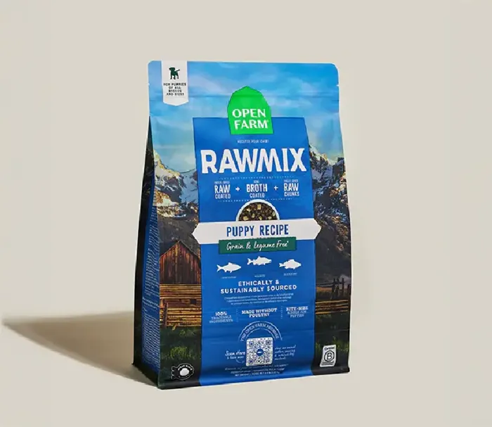 Open Farm Dog Dry Raw Mix Gf Puppy 3.5#