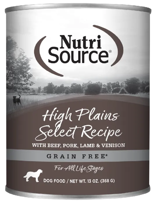 Grain Free High Plains Select - 13oz