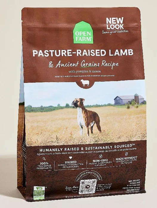 OF Dog Dry Lamb Ancient Grain 4#