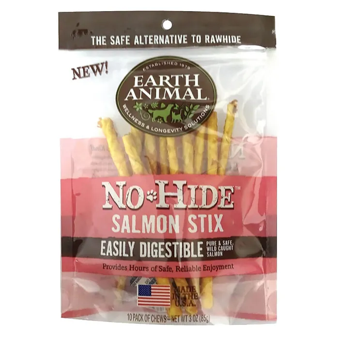 Rawhide Alternative Slmn Chews Sm, 10-pack