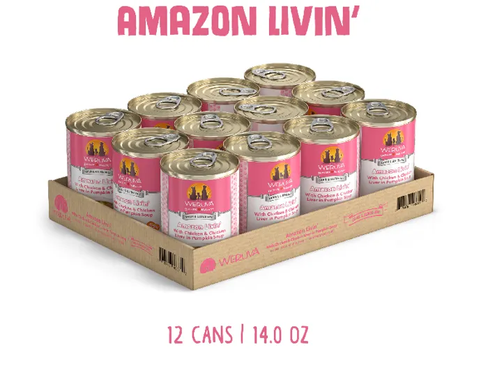 Weruva Dog Amazon Livin' 14oz