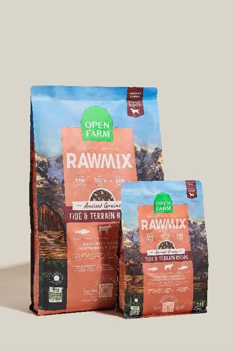 OF Dog RawMix Tide & Terrain (Fish/Bf) Anc Grain 20#
