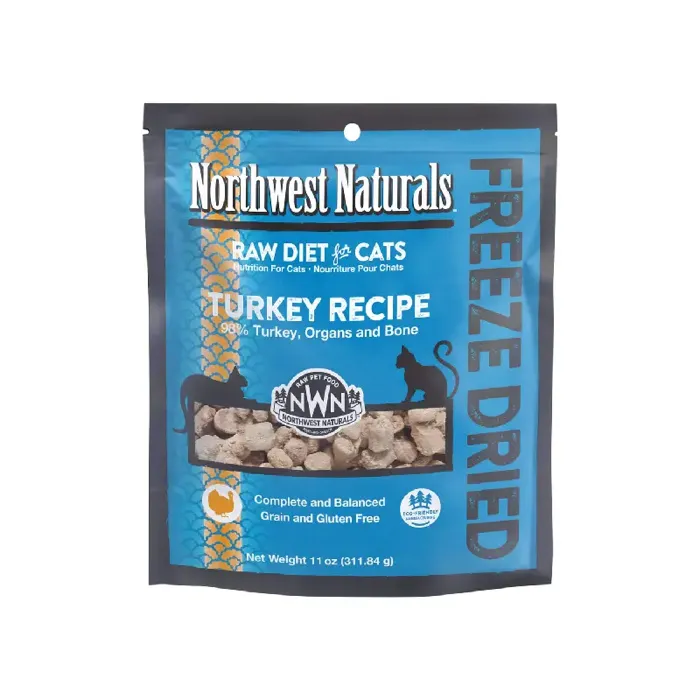 Northwest Naturals Cat Freeze Dried Turkey 11-oz