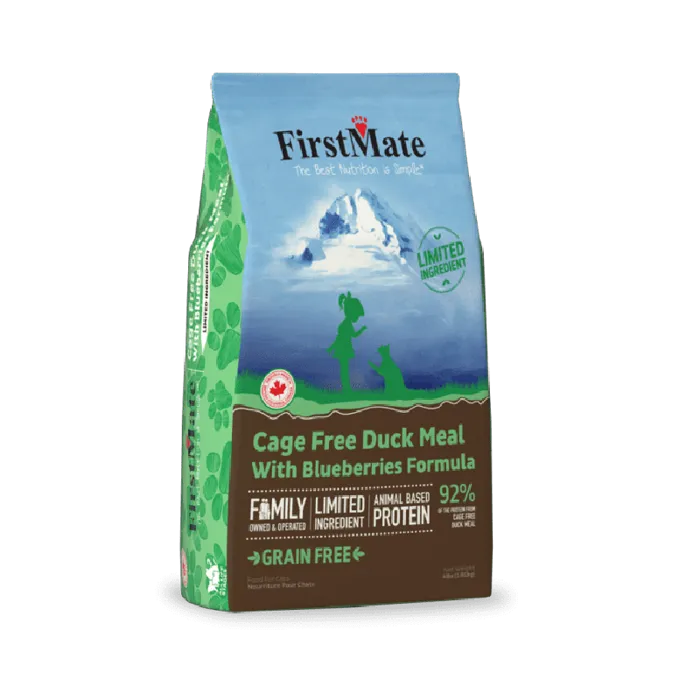 FM Cat LID Duck w/Blueberries GF 4#