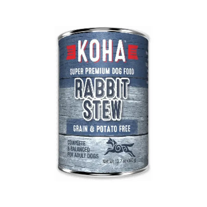 Koha Dog Can Gf Rabbit Stew 12/12.7oz