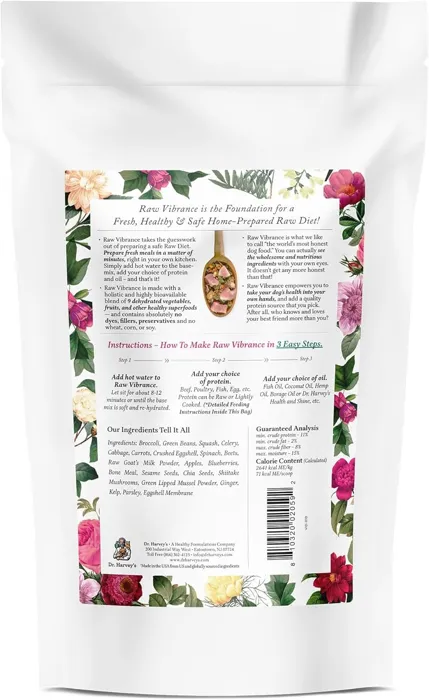 Dr Harvey's Raw Vibrance Pre-Mix 5.5oz