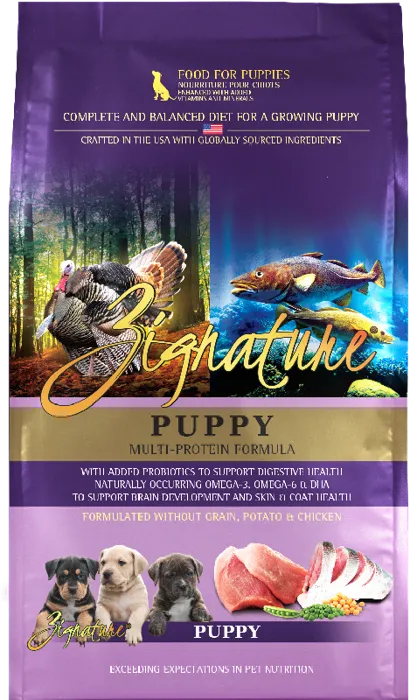 Zignature Puppy Turkey Whitefish 4#