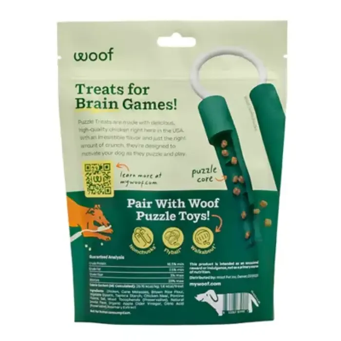 Woof Dog Treat Forager Puzzle Treats 5oz
