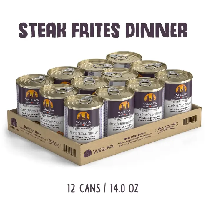 Weruva Steak Frites 14oz