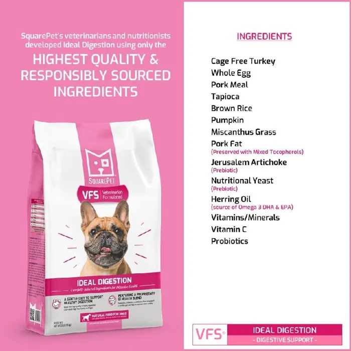 SquarePet Vet ted Ideal Digestion 22#