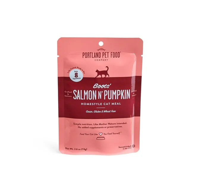 Portland Pet Cat Slmn & Ppkn Pch 2.6-oz