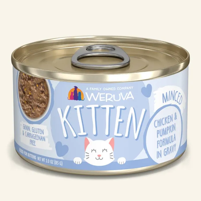Weruva KITTEN Chicken & Pumpkin 3oz