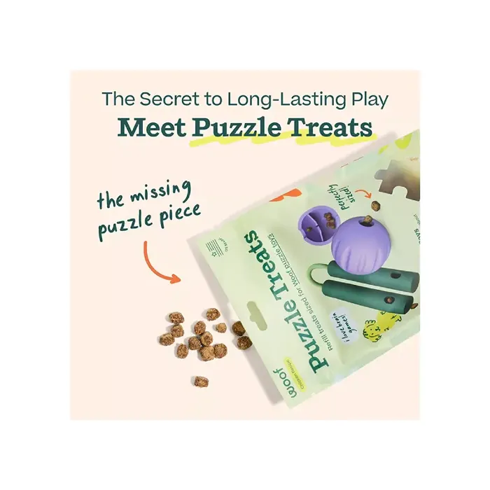 Woof Dog Treat Forager Puzzle Treats 5oz