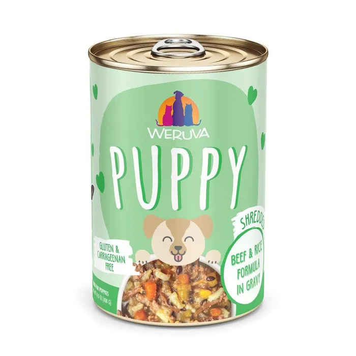 Weruva Puppy Beef Rice 14oz