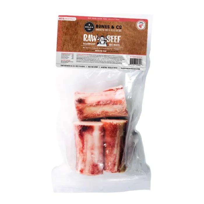 Bones & Co Bf Raw Bones Frzn 3pk 4"