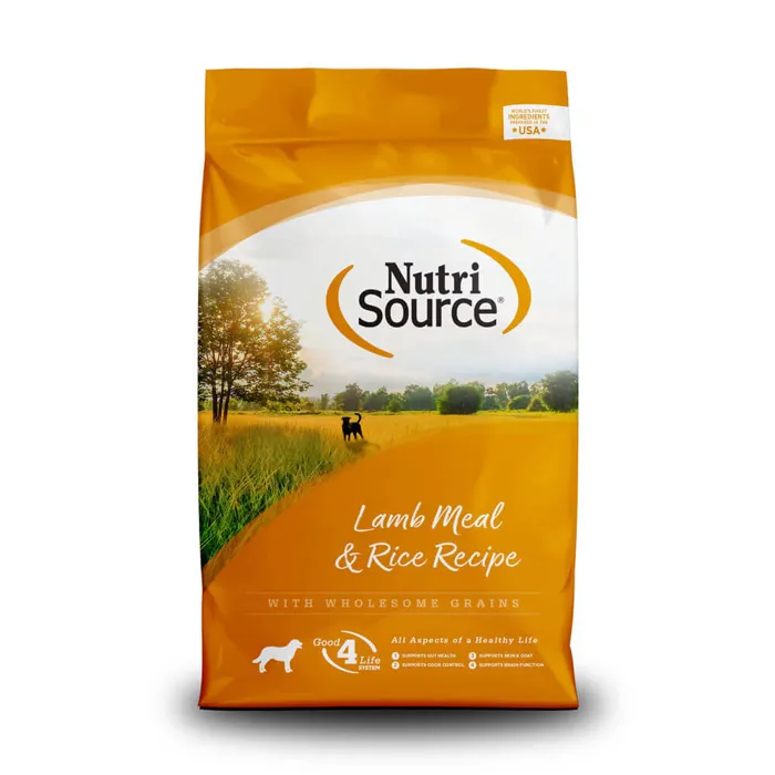 Nutrisource Dog Adult Lamb & Rice 26 Lb