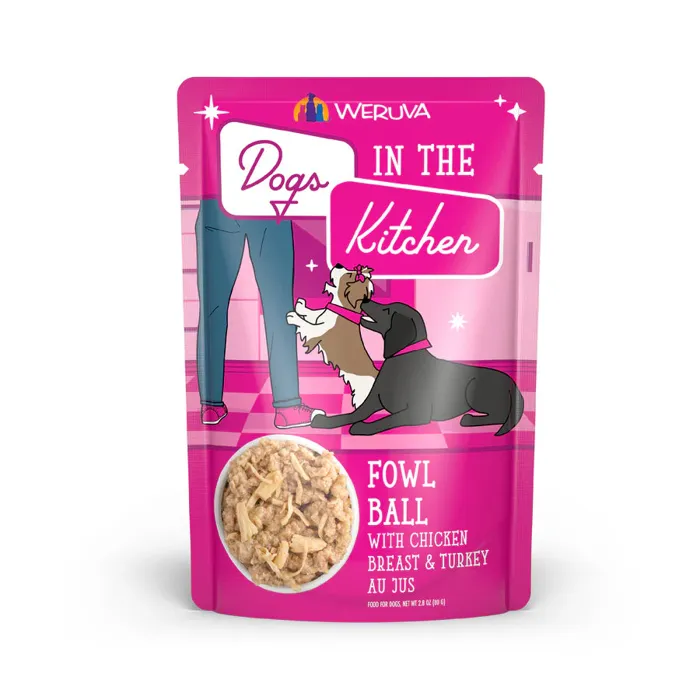 Weruva DITK Fowl Ball Ckn/Trky Pch 2.8-oz