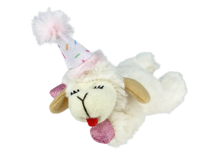 Multipet Birthday Lambchop Cat Toy