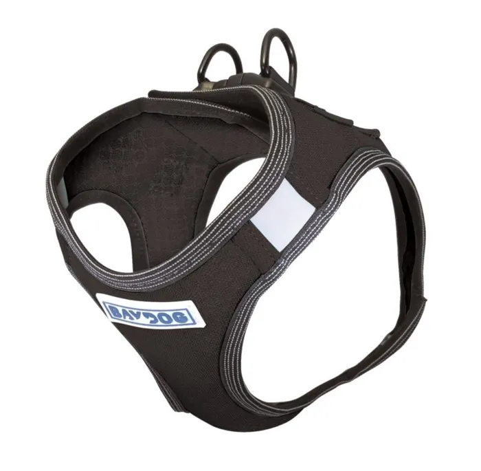 Bay Dog Liberty Bay harness black medium angled front