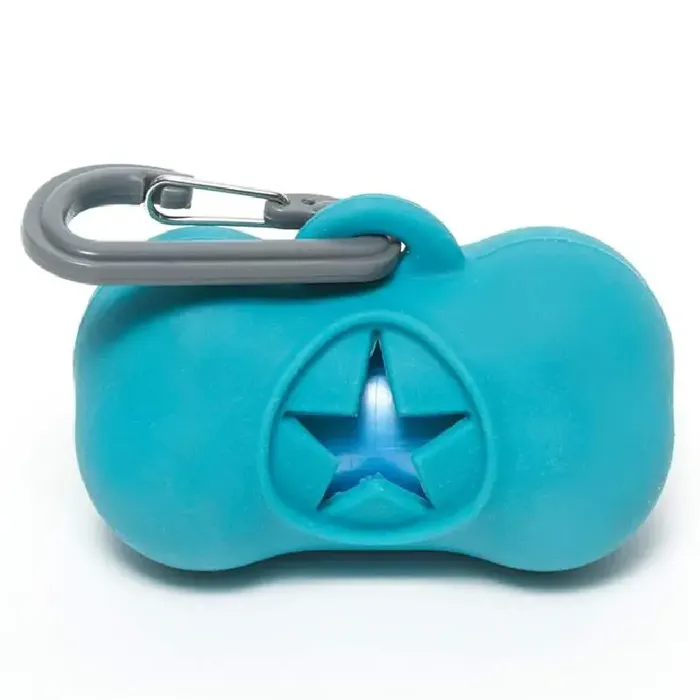 Messy Mutts Waste Bag Holder Blue