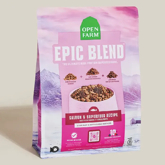 Open Farm Dog Dry Epic Blend Salmon Superfood 18#
