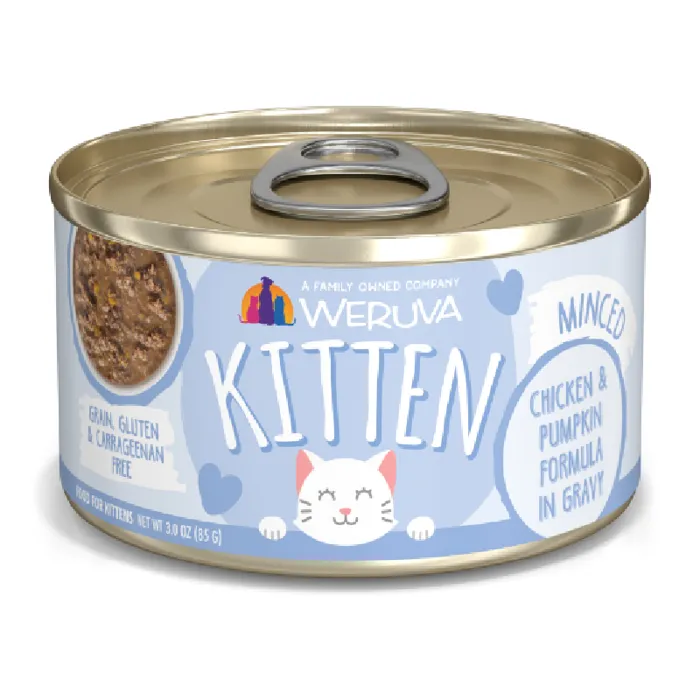 Weruva KITTEN Chicken & Pumpkin 3oz