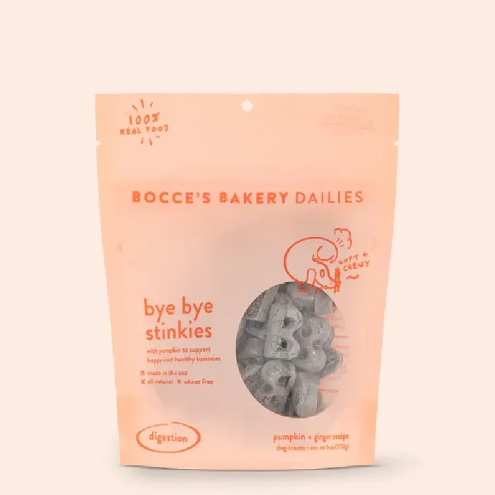 Bocce Dailies Soft/chewy Bye Bye Stinkies 6 Oz
