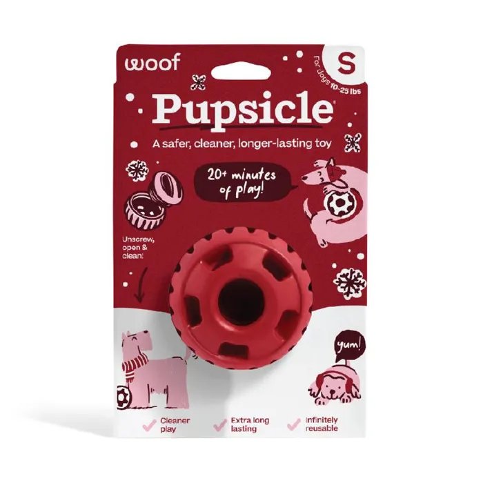 Woof Dog Holiday Jolly Pupsicle Toy SM