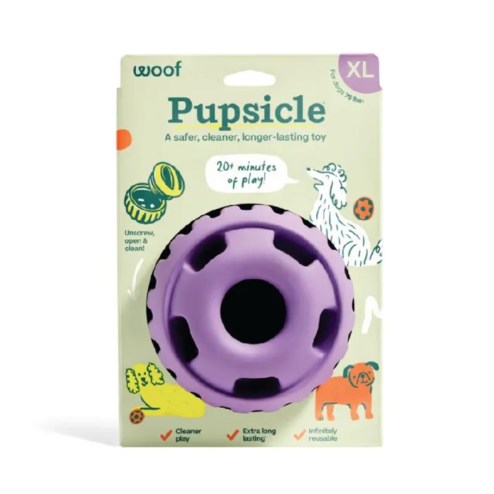Woof Pupsicle Toy Lavender XL