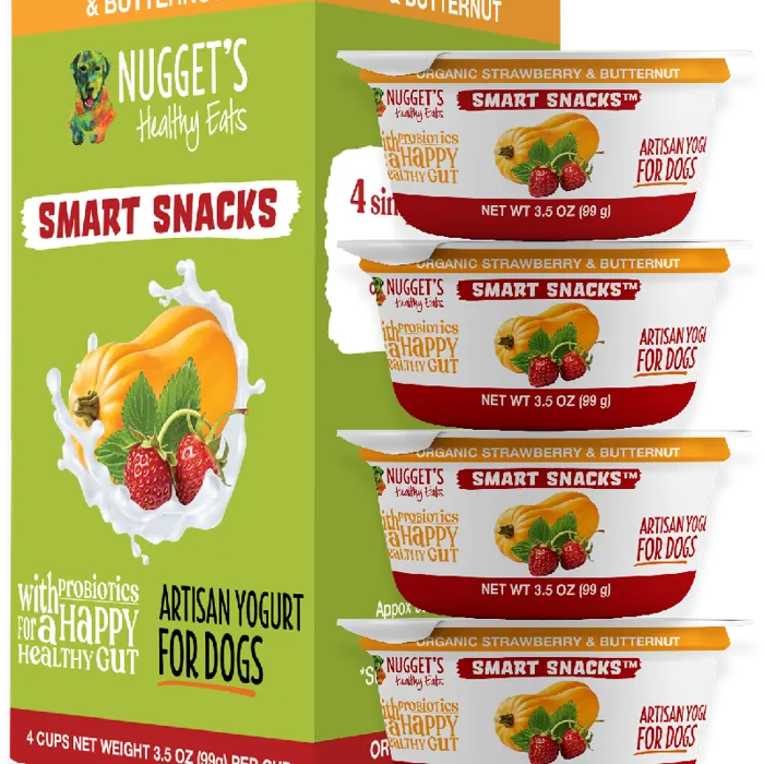 Nuggets Yogurt Strawberry & Butternut Squash 4-pk