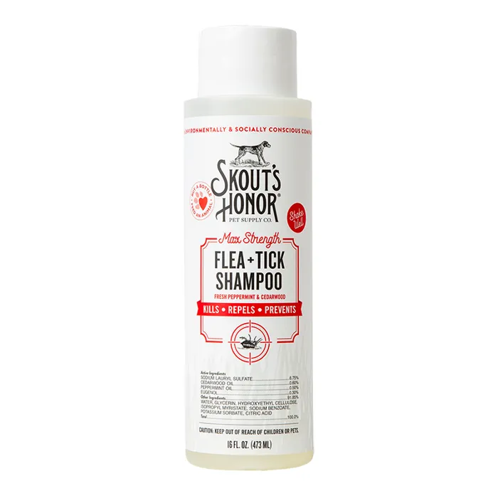 Skout D Shmpo Flea Tck 16oz
