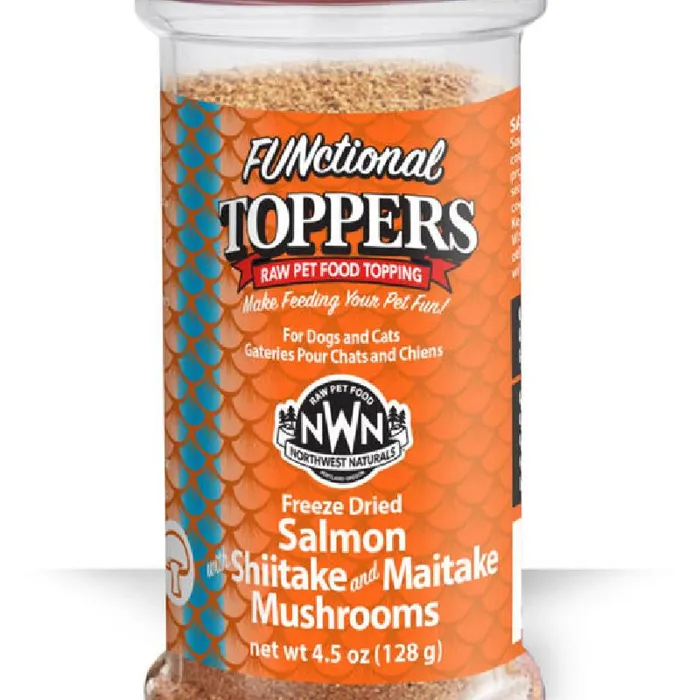 Nats Topper Slmn W Shiitake & Maitake 4.5oz