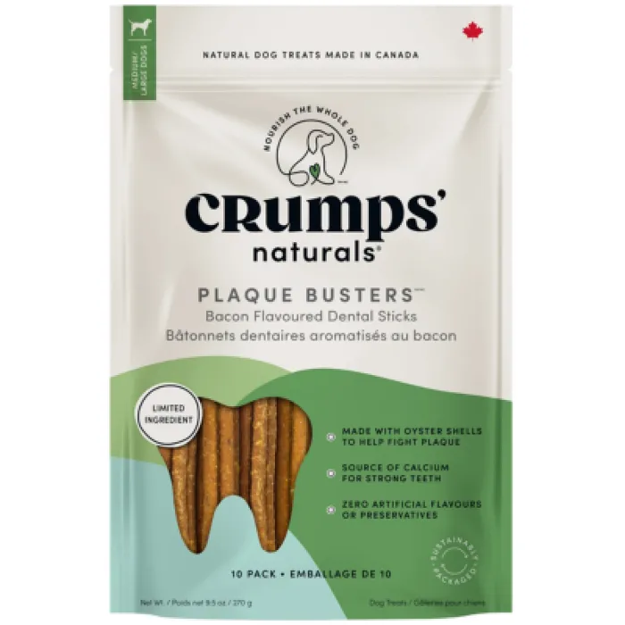 Crumps Plaque Buster Bacon 7" 10pk by Crumps Naturals