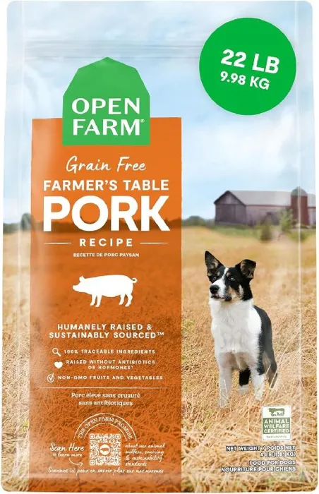 Open Farm Dog Dry Pork Veg GF 22#