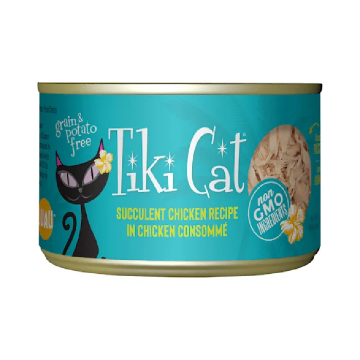 Tiki Cat Puka Puka Luau Succulent Chicken 2.8oz