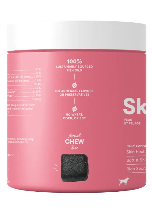 Open Farm Supplement Skin & Coat Chews 90-ct