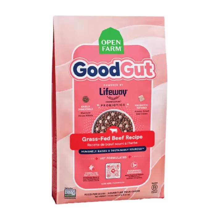Open Farm Goodgut Grass Fed Beef 19#