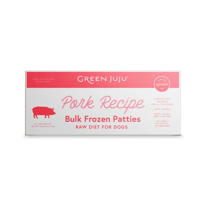 Green Juju Frzn Pork Sliders 18#