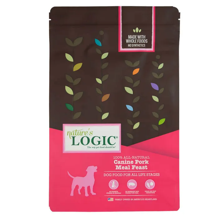 Nature's Logic Dog Original Pork 25 Lb