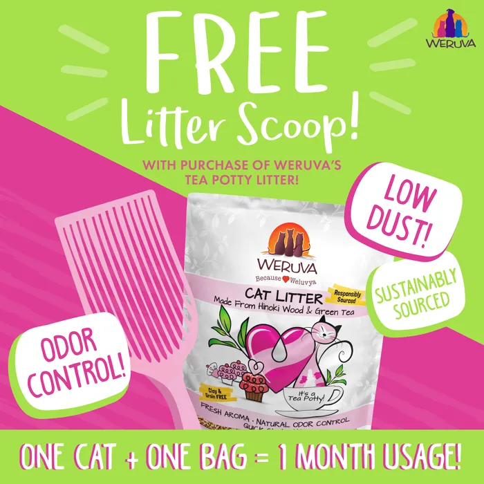Weruva Tea Potty Clumpable Litter 6.7#