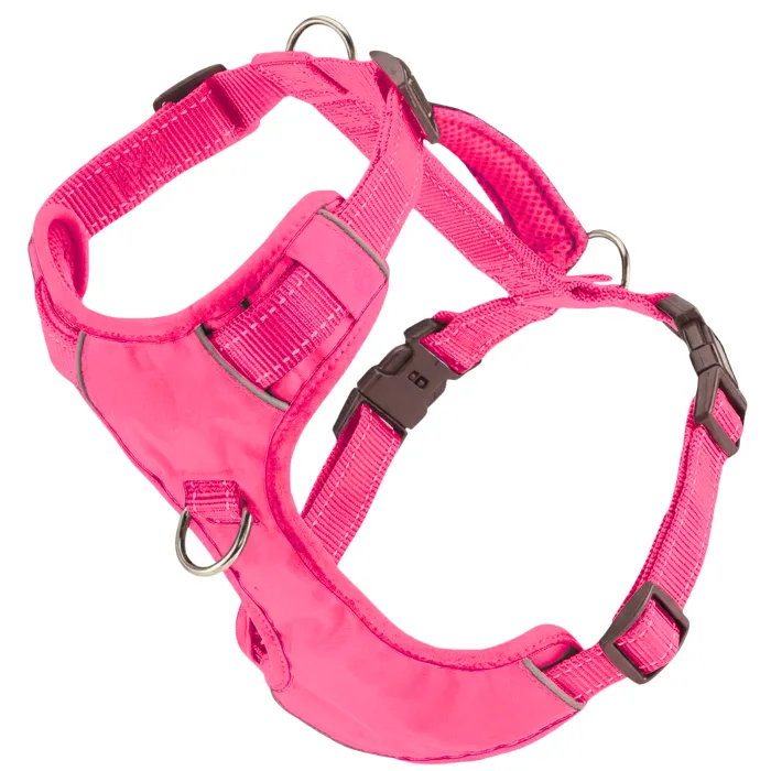 Bay Dog Chesapeake Harness Sunset Pink angled view