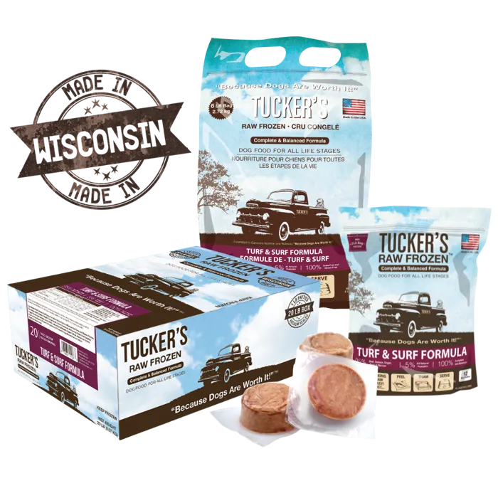 Tucker's Frzn Turf & Surf 20#