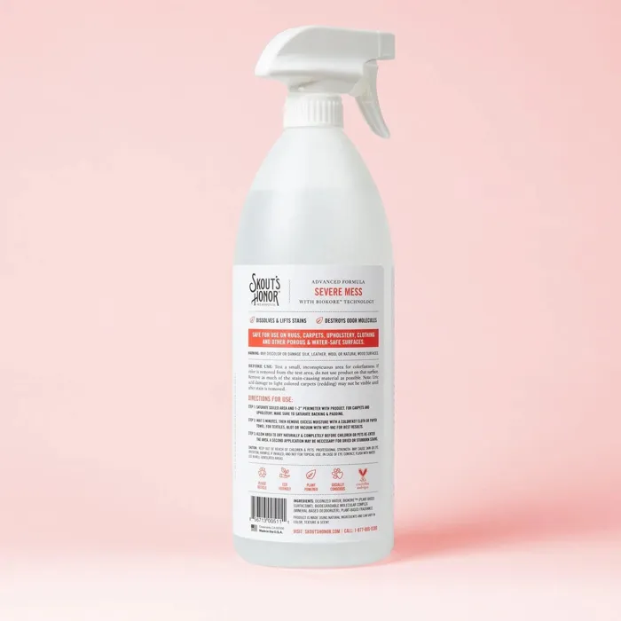 Skout's Honor Dog Severe Mess Stain & Odor 35oz