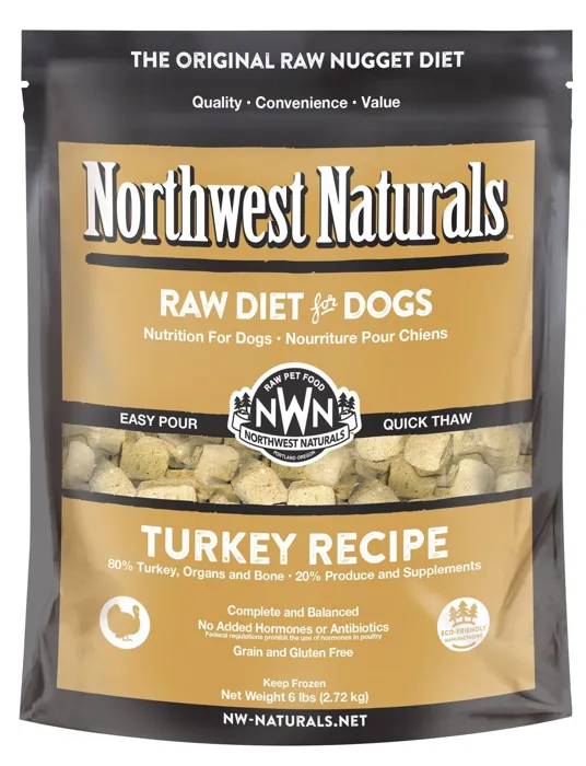 Northwest Frozen Turkey Dinner Nuggets Bag 6-lb