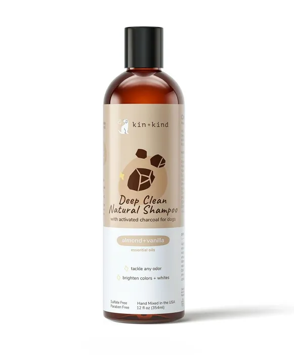 Kin+kind Shampoo Deep Clean Almond & Vanilla 12-oz