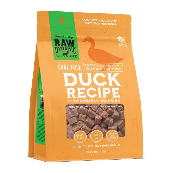 Raw Dynamic Dog Duck Frzn 3#