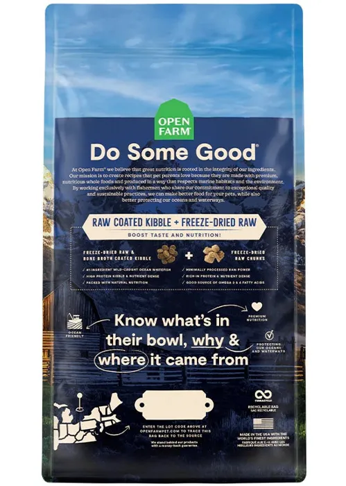 Open Farm Cat Dry RawMix Wild Ocean GF 2.25#