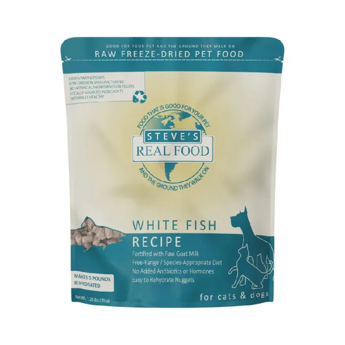 Steve's Real Food Nuggets Whitefish FD 20oz