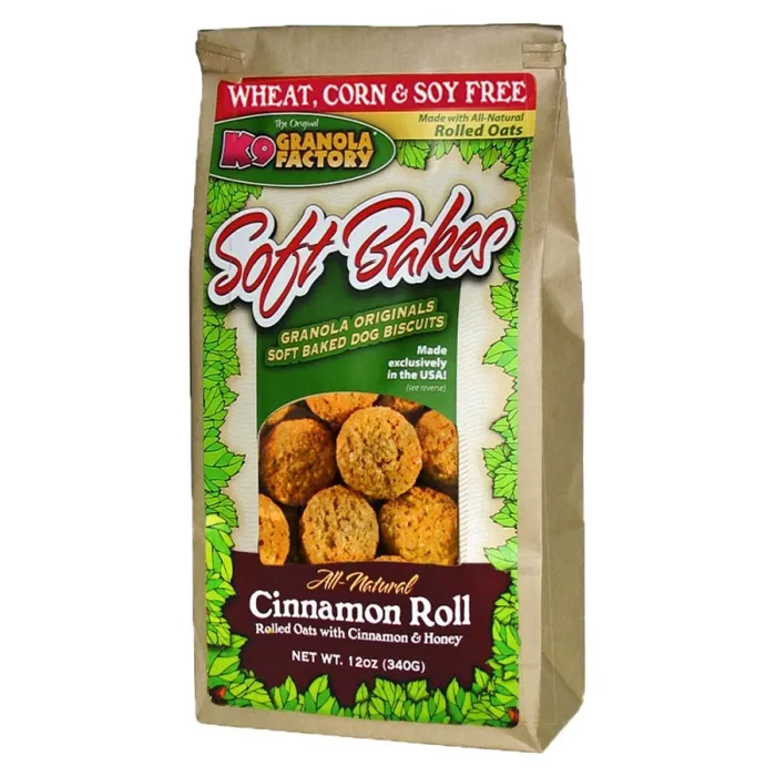 K9 Granola Soft Bakes Cinnamon Roll 12oz