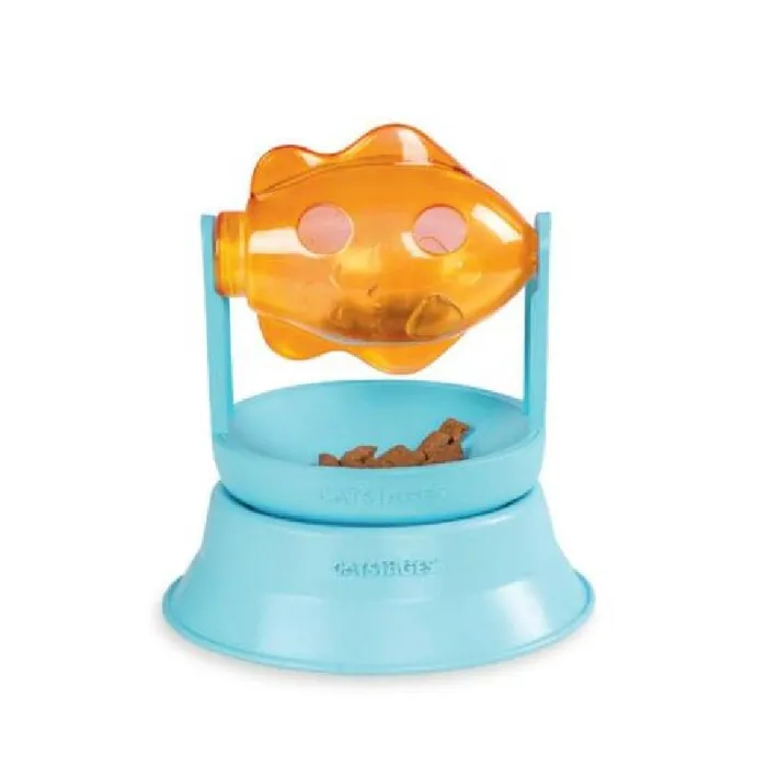 Catstages 2-in-1 Topper Spin Fish Cat Toy